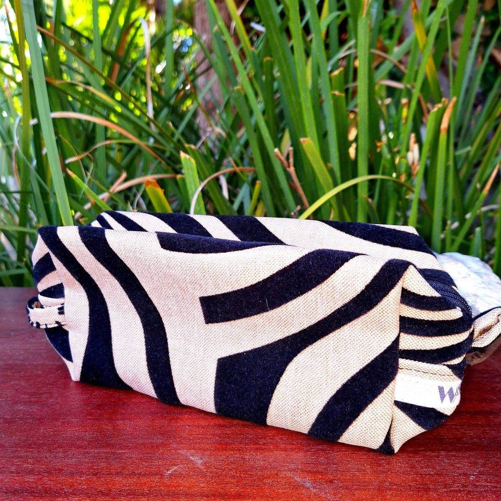 MAKEUP BAG - Handmade, Stylish, Durable & Unique Prints - JUSTBLiSS Naturals