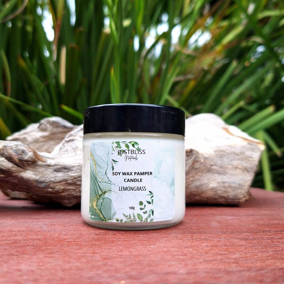 PAMPER CANDLEs 100ml - Various Scents - JUSTBLiSS Naturals