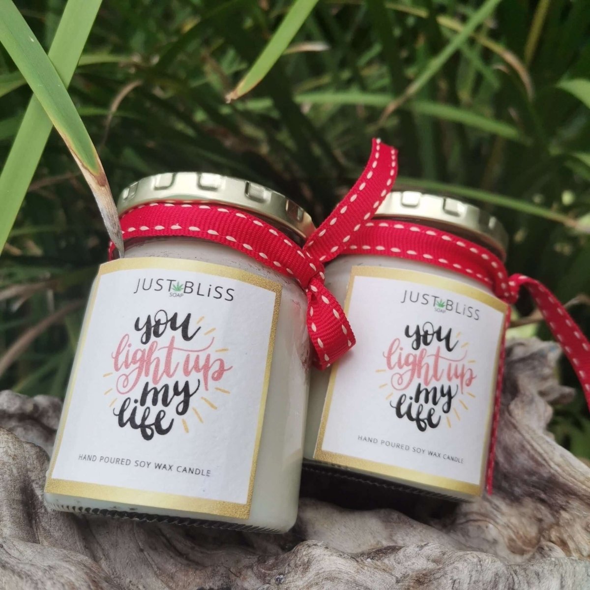 PAMPER CANDLE: You Light Up my Life (100ml) - JUSTBLiSS Naturals