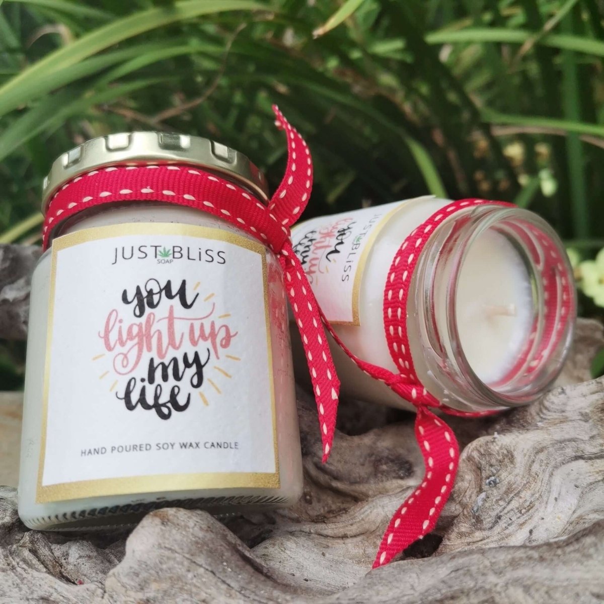 PAMPER CANDLE: You Light Up my Life (100ml) - JUSTBLiSS Naturals