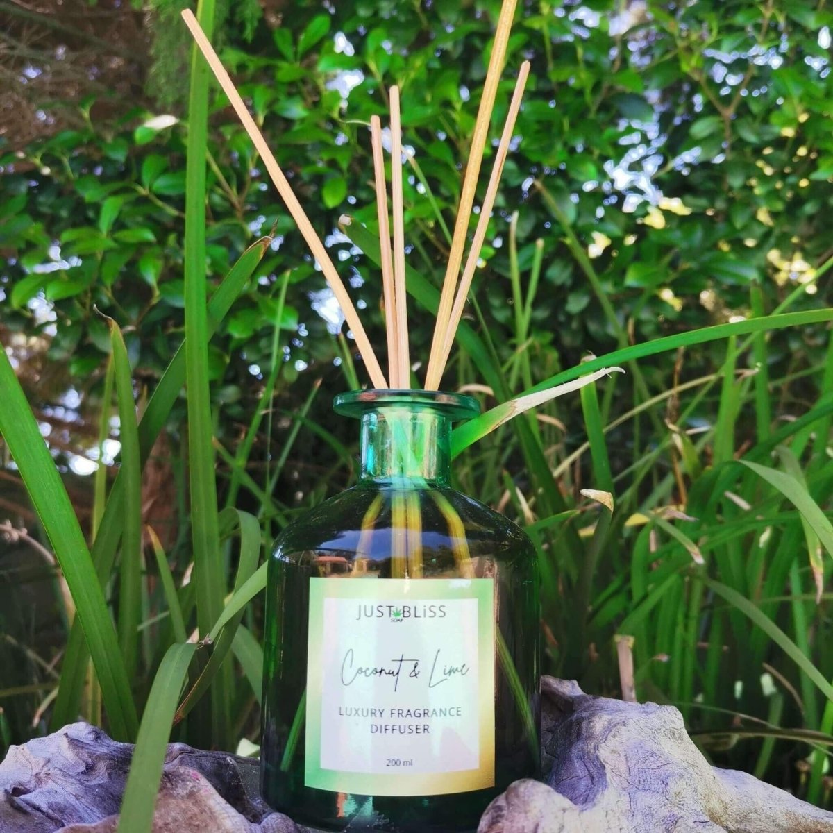 REED DIFFUSER: Coconut & Lime - JUSTBLiSS Naturals