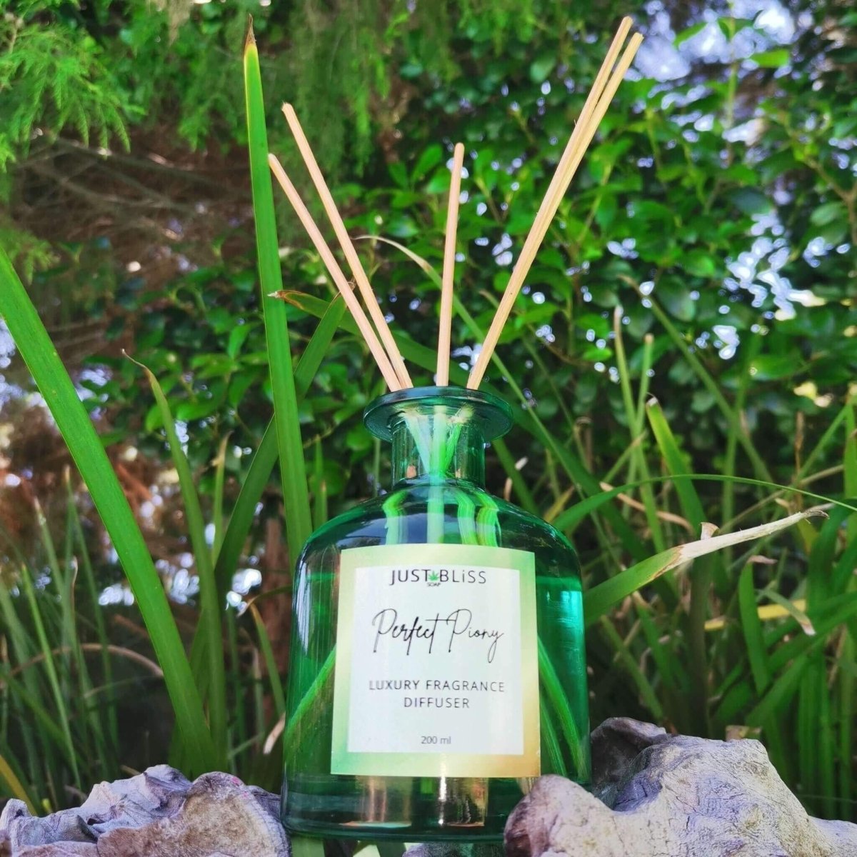 REED DIFFUSER: Perfect Peony - JUSTBLiSS Naturals