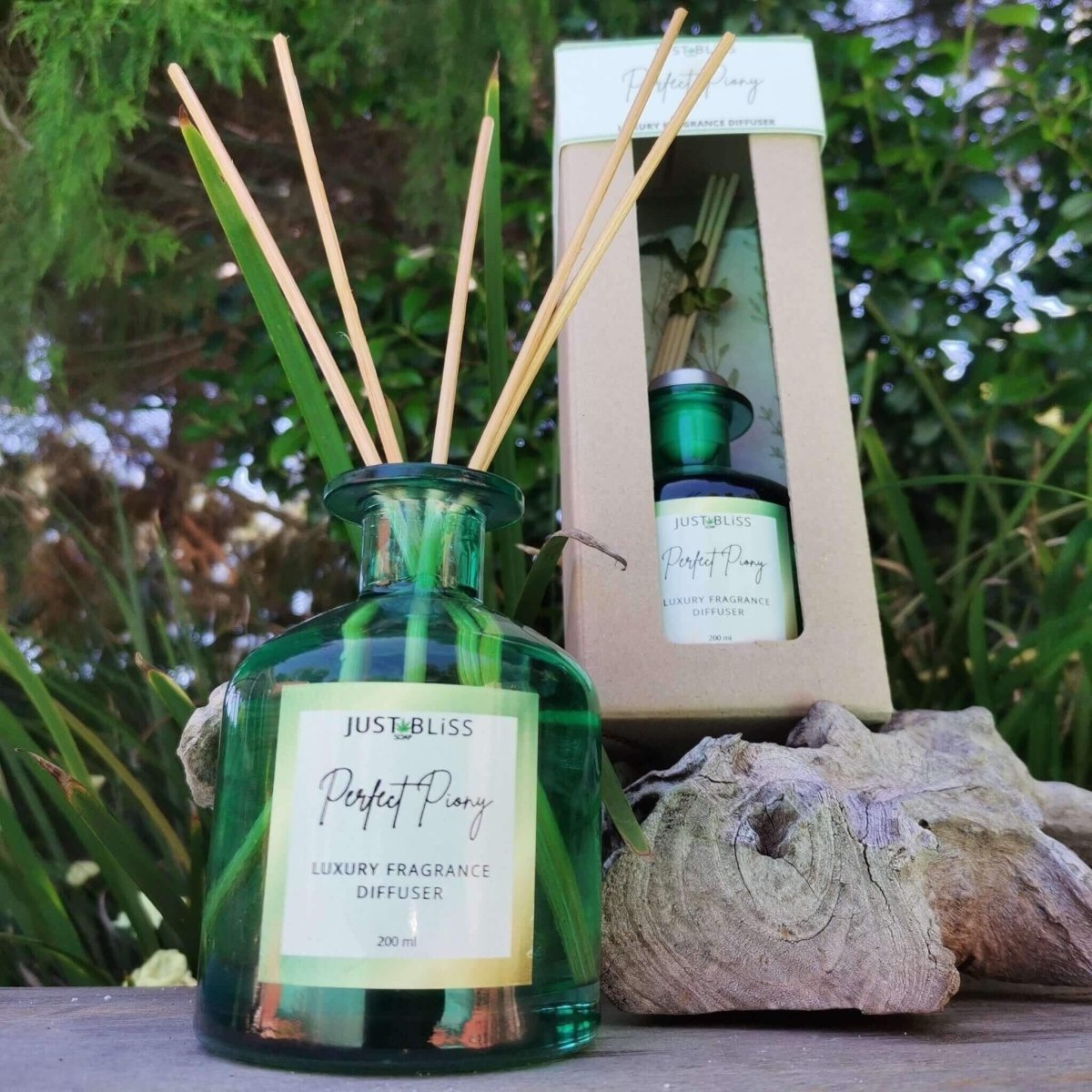 REED DIFFUSER: Perfect Peony - JUSTBLiSS Naturals