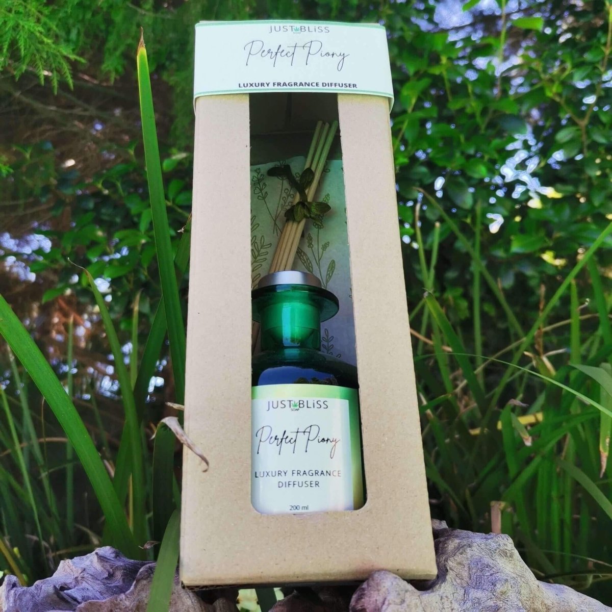 REED DIFFUSER: Perfect Peony - JUSTBLiSS Naturals