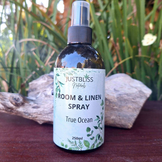 ROOM & LINEN SPRAY: True Ocean - JUSTBLiSS Naturals