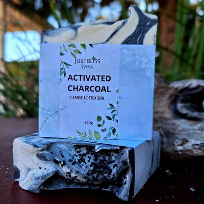 SOAP BAR: Activated Charcoal - JUSTBLiSS Naturals