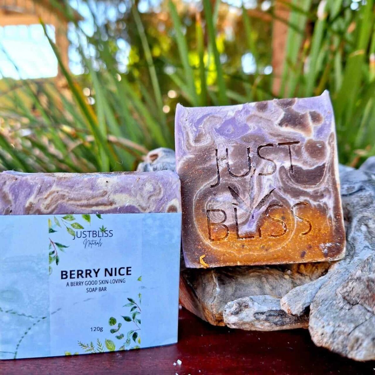 SOAP BAR: Berry Nice - JUSTBLiSS Naturals