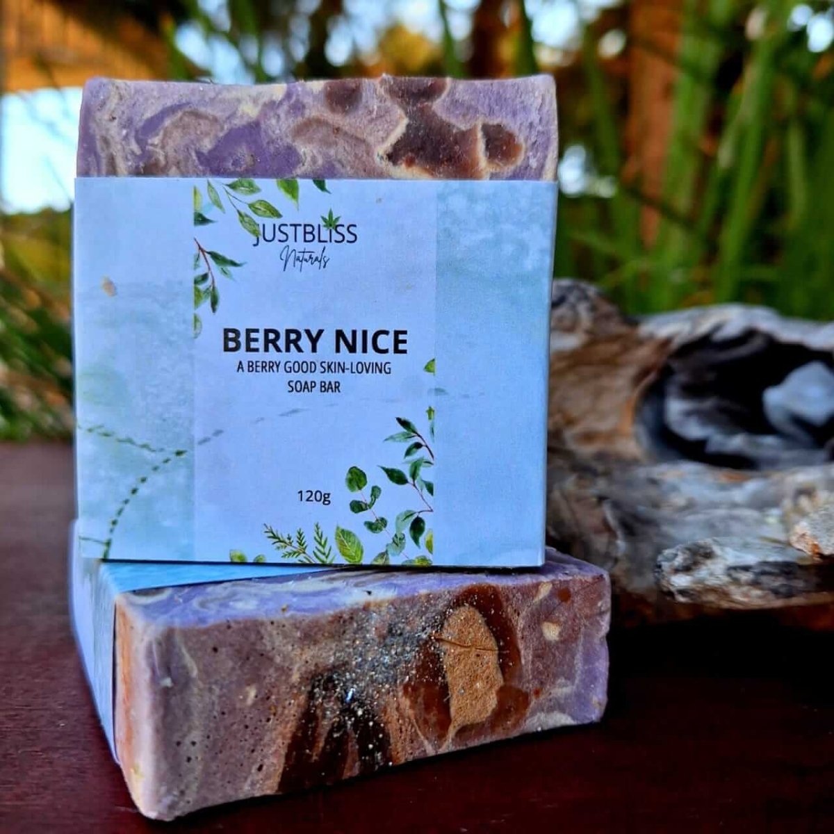 SOAP BAR: Berry Nice - JUSTBLiSS Naturals