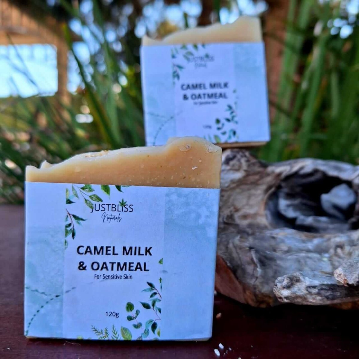 SOAP BAR: Camel Milk & Oatmeal (Sensitive Skin) - JUSTBLiSS Naturals