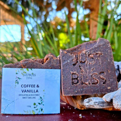 SOAP BAR: Coffee & Vanilla - JUSTBLiSS Naturals