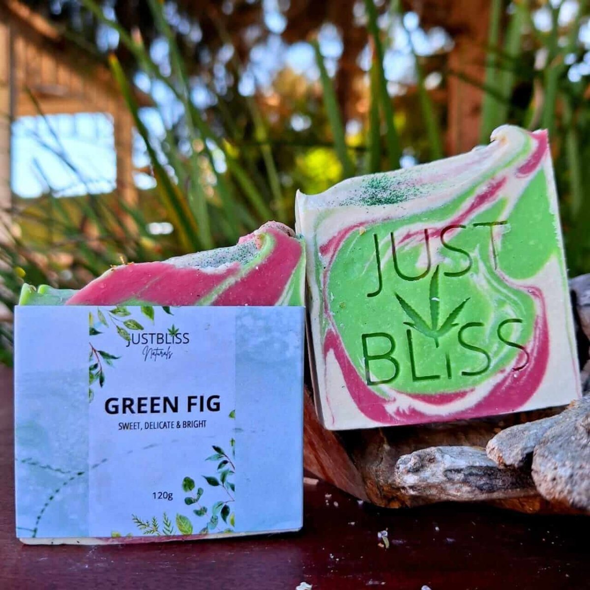 SOAP BAR: Green Fig - JUSTBLiSS Naturals