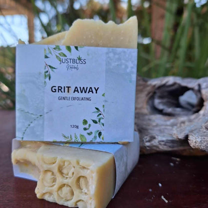 SOAP BAR: Grit Away - JUSTBLiSS Naturals