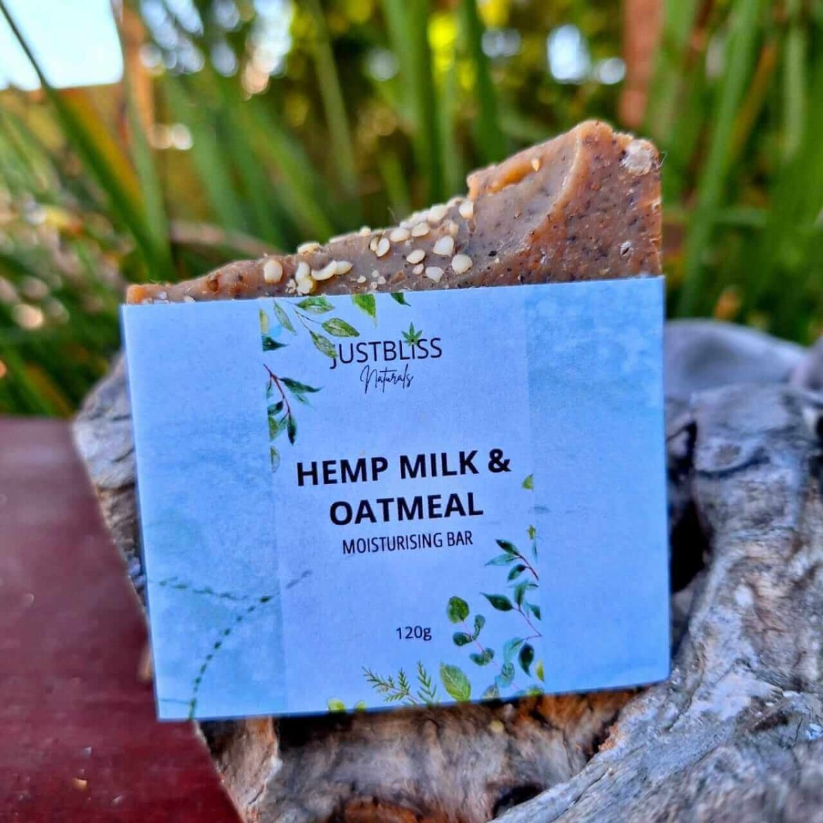 SOAP BAR: Hempmilk & Oatmeal - JUSTBLiSS Naturals