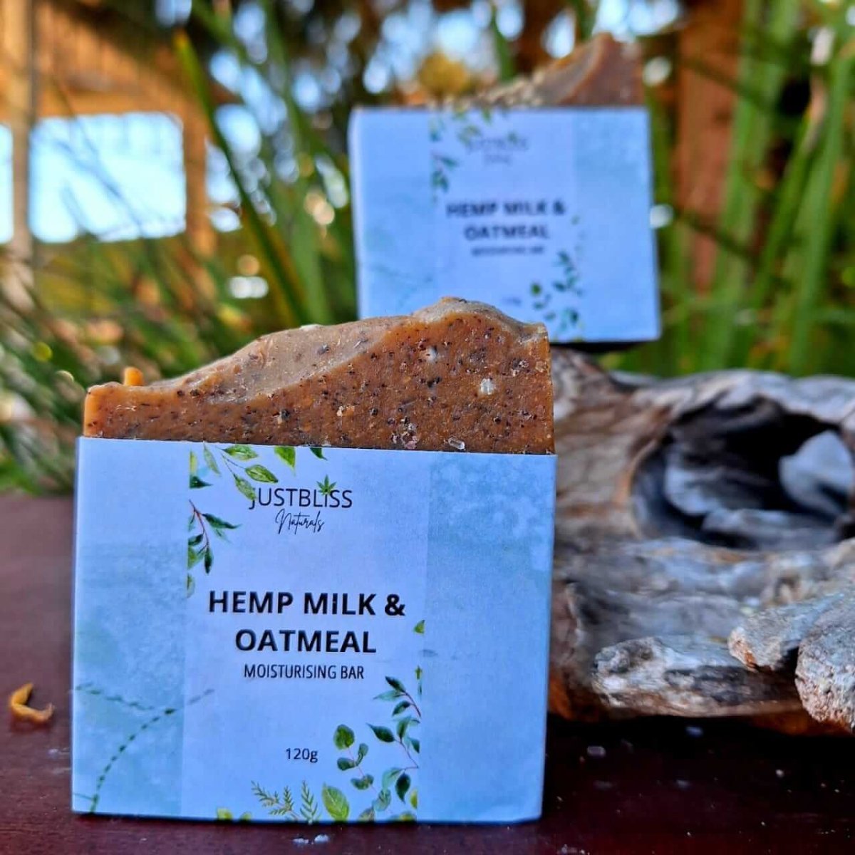 SOAP BAR: Hempmilk & Oatmeal - JUSTBLiSS Naturals