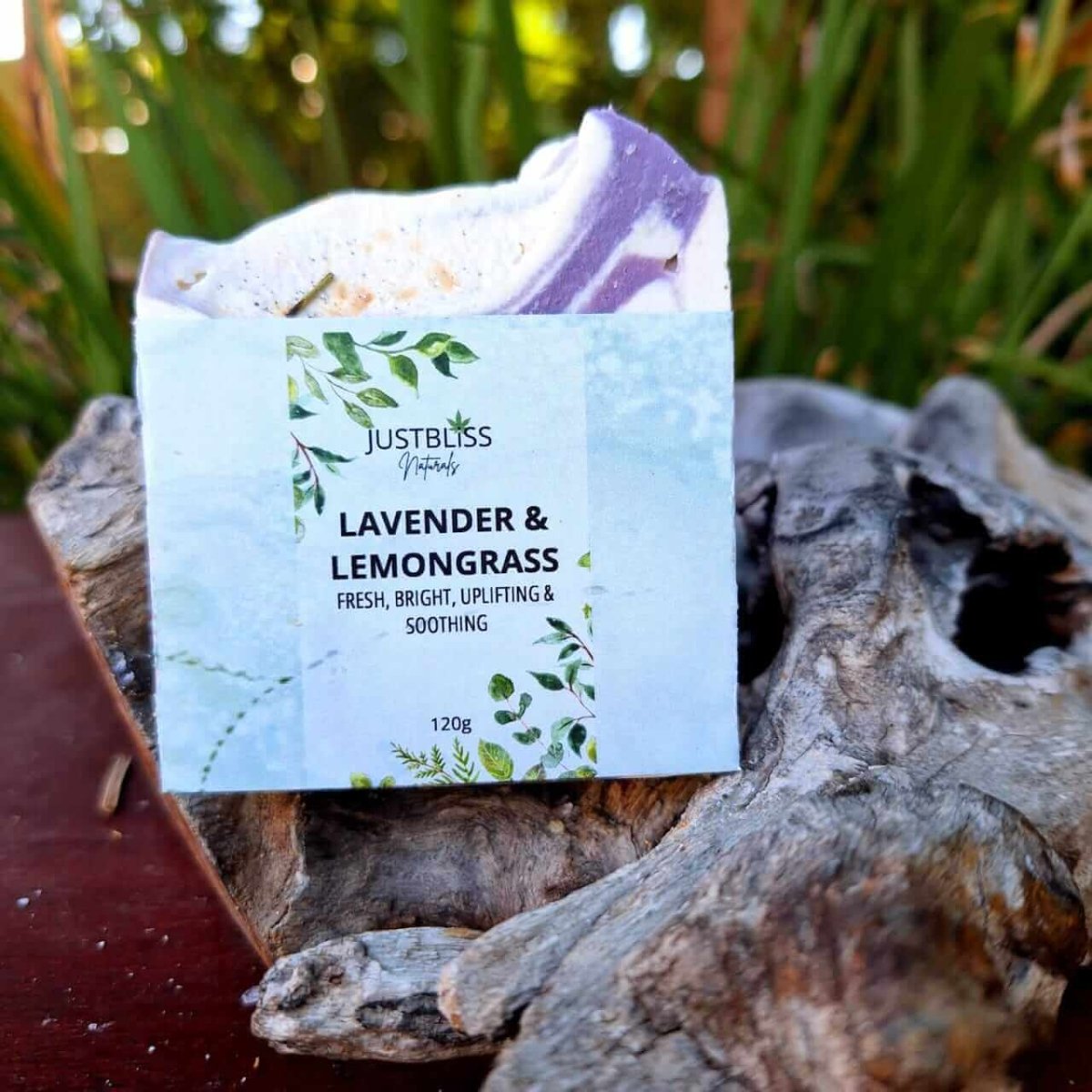 SOAP BAR: Lavender & Lemongrass - JUSTBLiSS Naturals