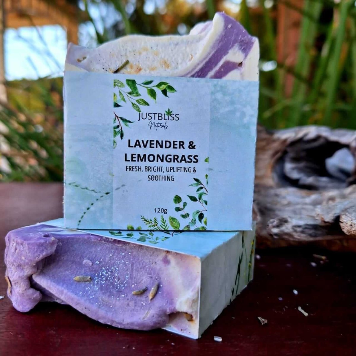 SOAP BAR: Lavender & Lemongrass - JUSTBLiSS Naturals