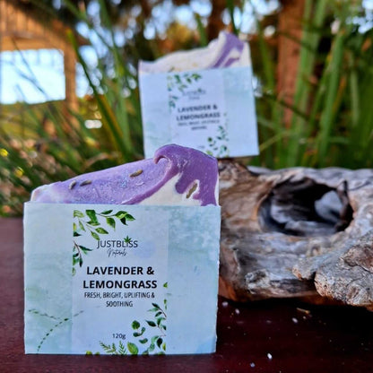 SOAP BAR: Lavender & Lemongrass - JUSTBLiSS Naturals