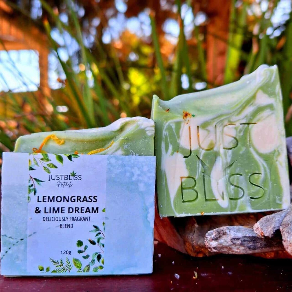 SOAP BAR: Lemongrass & Lime Dream - JUSTBLiSS Naturals