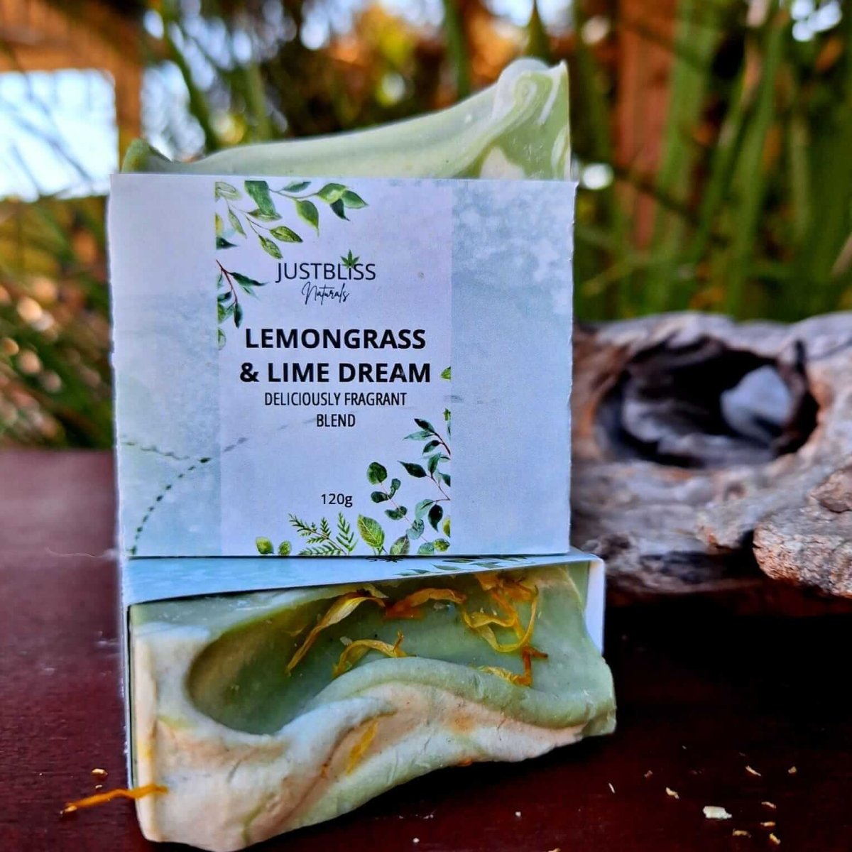 SOAP BAR: Lemongrass & Lime Dream - JUSTBLiSS Naturals