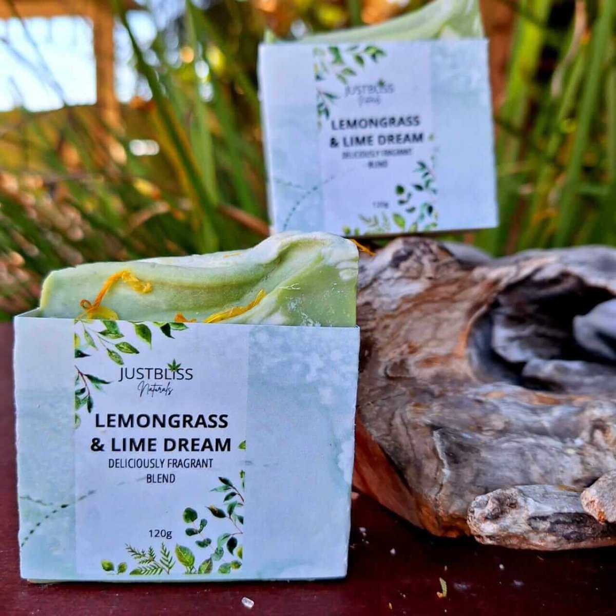 SOAP BAR: Lemongrass & Lime Dream - JUSTBLiSS Naturals