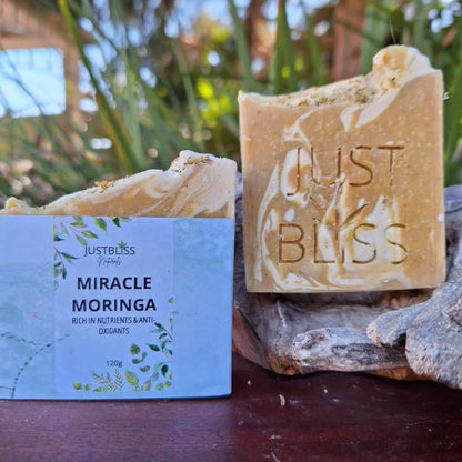 SOAP BAR: Miracle Moringa. - JUSTBLiSS Naturals