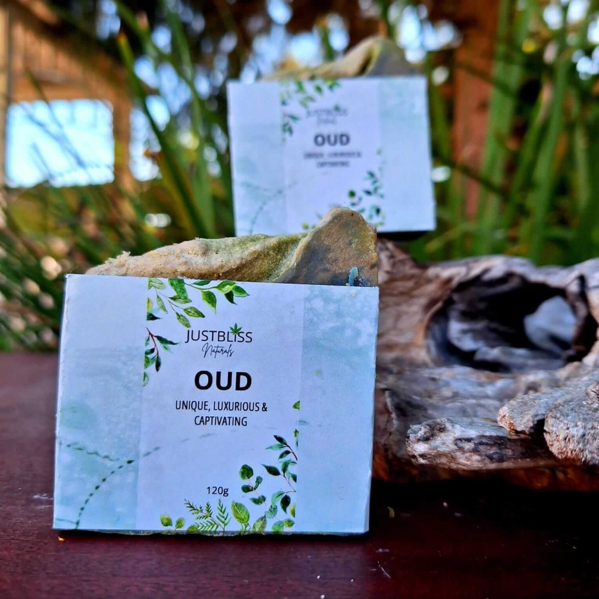 SOAP BAR: Oud - JUSTBLiSS Naturals