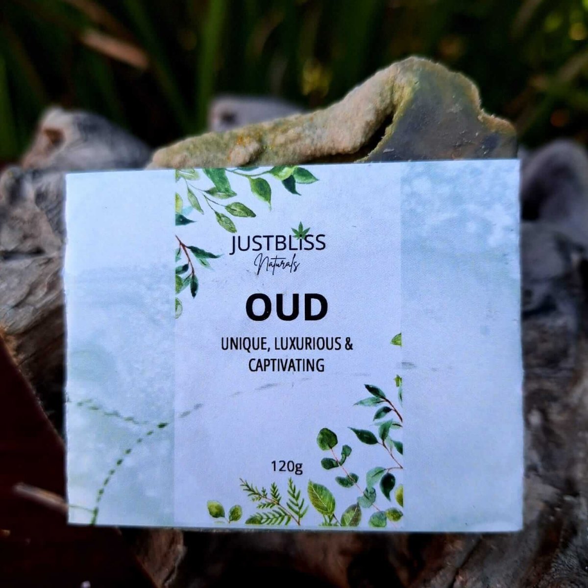 SOAP BAR: Oud - JUSTBLiSS Naturals