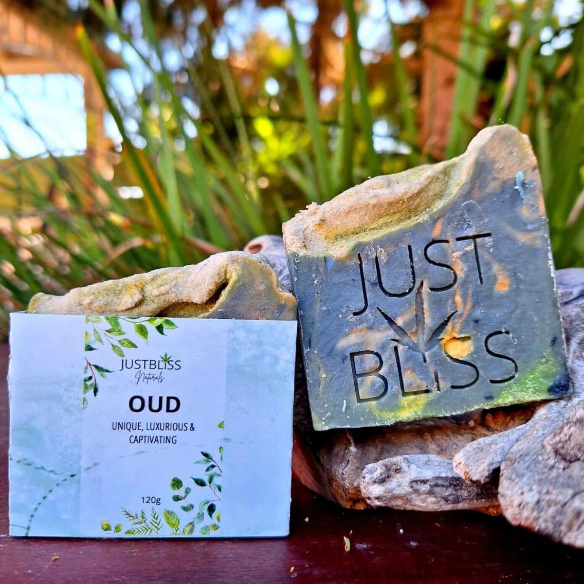 SOAP BAR: Oud - JUSTBLiSS Naturals