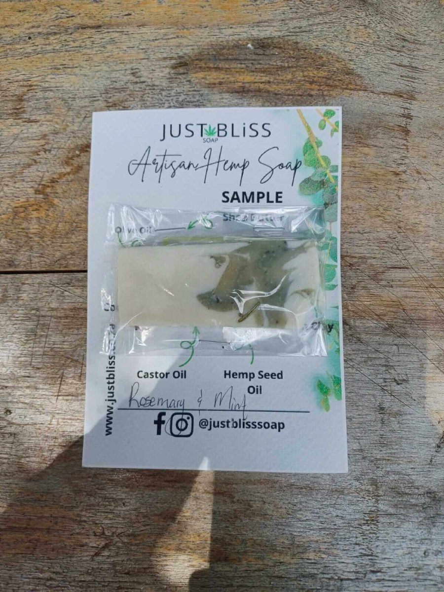 SOAP BAR: Sample - JUSTBLiSS Naturals