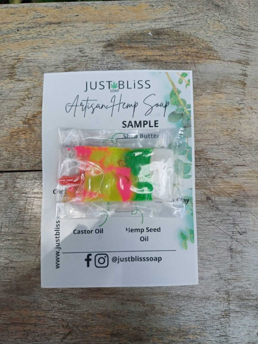 SOAP BAR: Sample - JUSTBLiSS Naturals