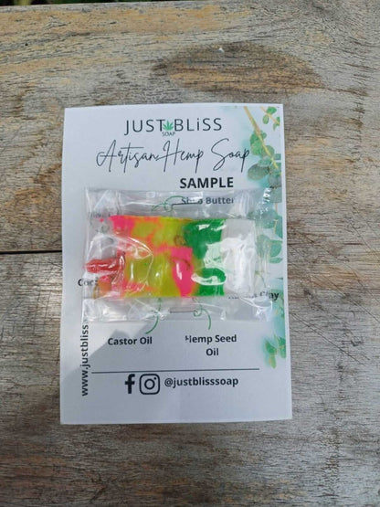 SOAP BAR: Sample - JUSTBLiSS Naturals