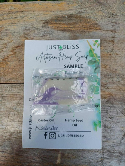 SOAP BAR: Sample - JUSTBLiSS Naturals