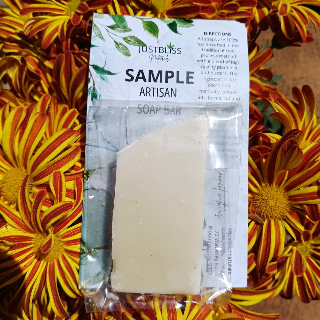 SOAP BAR: Samples (Various Scents) JUSTBLiSS Naturals