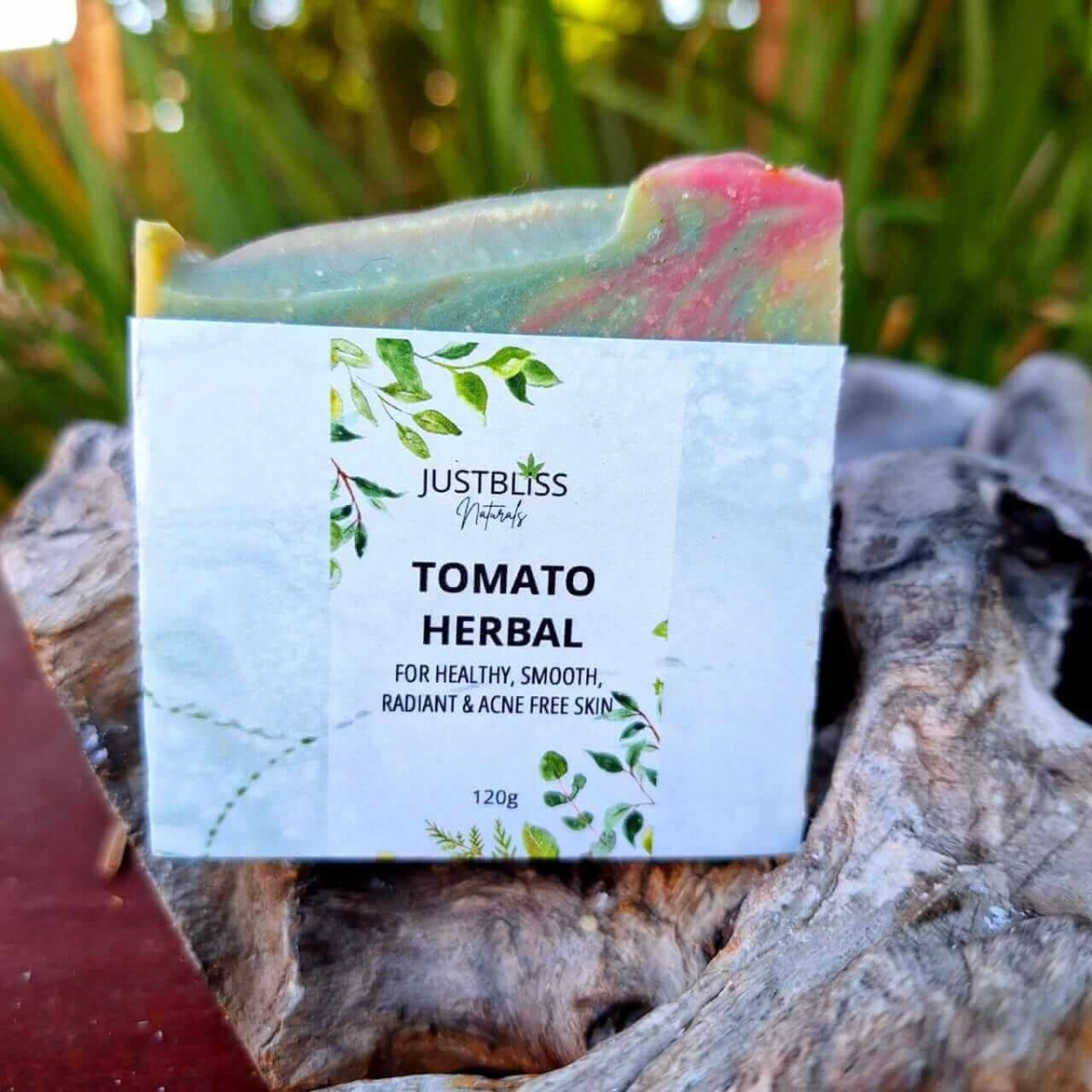 SOAP BAR: Tomato Skin Brightening Soap Bar - JUSTBLiSS Naturals