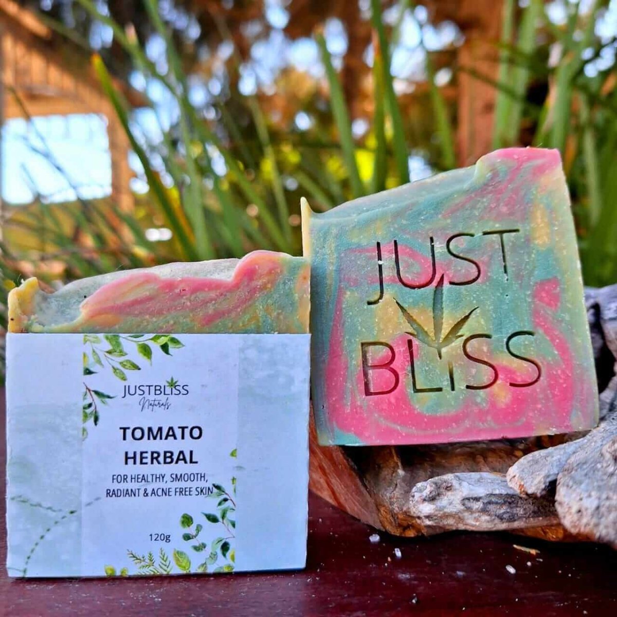 SOAP BAR: Tomato Skin Brightening Soap Bar - JUSTBLiSS Naturals