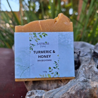 SOAP BAR: Turmeric & Honey - JUSTBLiSS Naturals