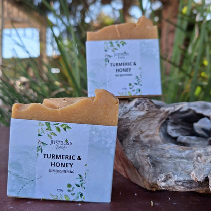 SOAP BAR: Turmeric & Honey - JUSTBLiSS Naturals