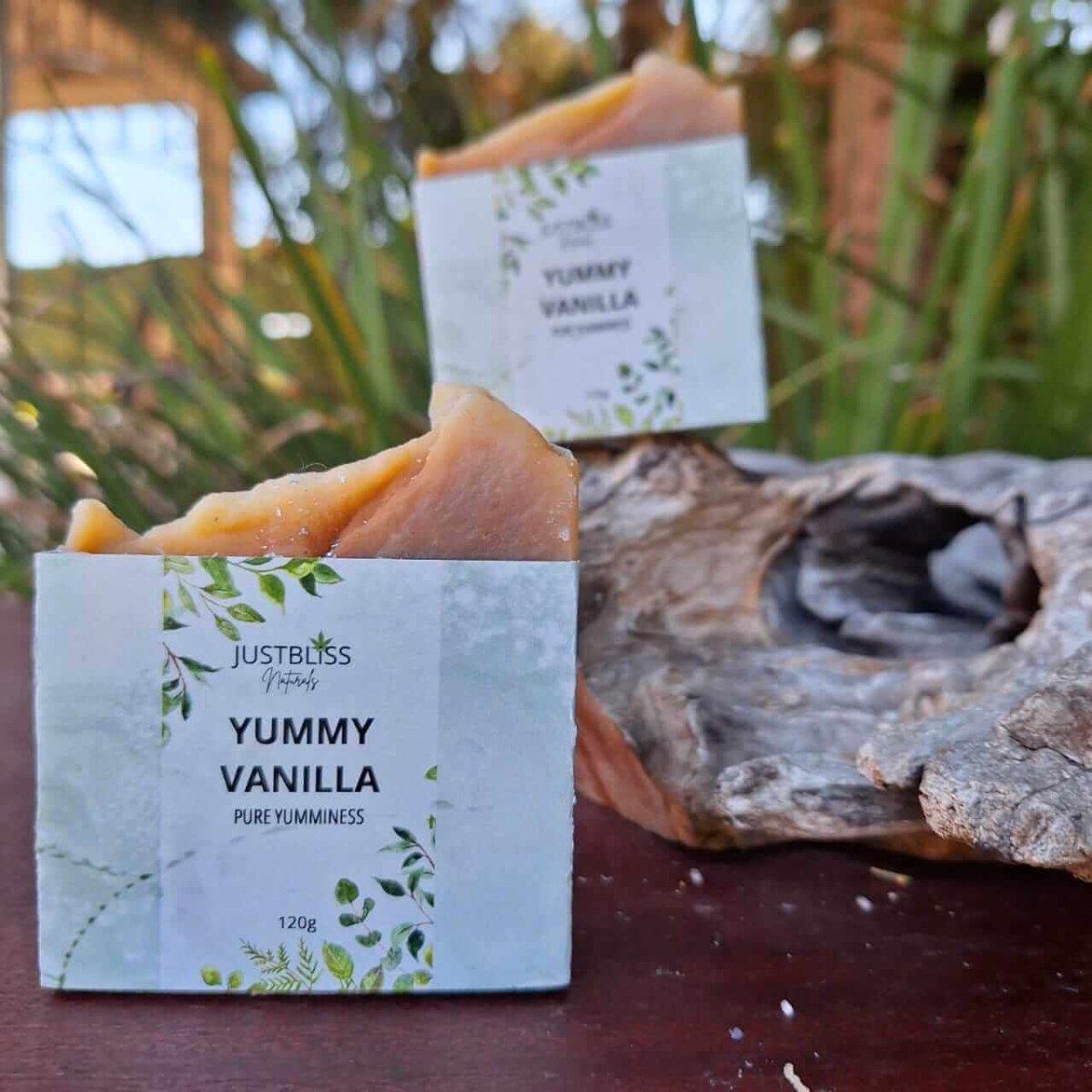 SOAP BAR: Yummy Vanilla - JUSTBLiSS Naturals