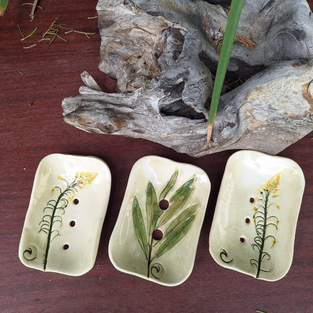 SOAP DISHES - Ceramic (Small) - JUSTBLiSS Naturals