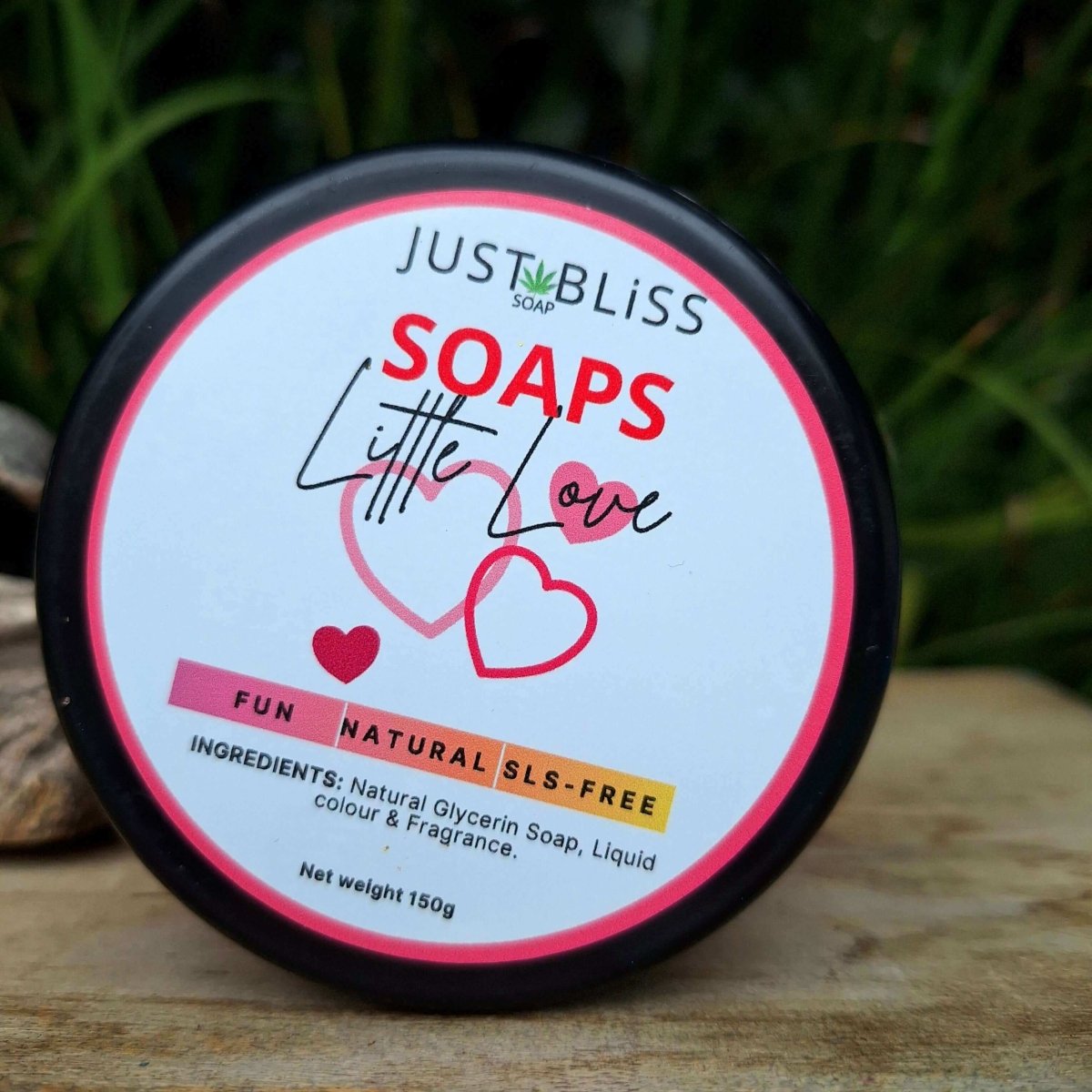 SOAPs IN A JAR: Little Love - JUSTBLiSS Naturals