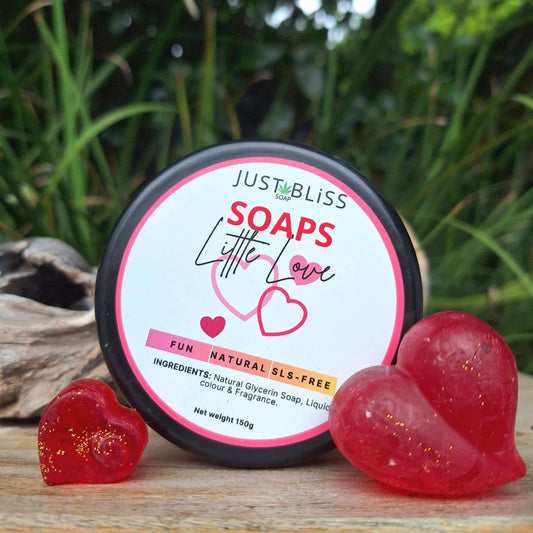 SOAPs IN A JAR: Little Love - JUSTBLiSS Naturals