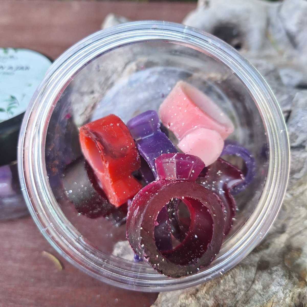 SOAPs IN A JAR: Rings and more rings (Glycerine) - JUSTBLiSS Naturals