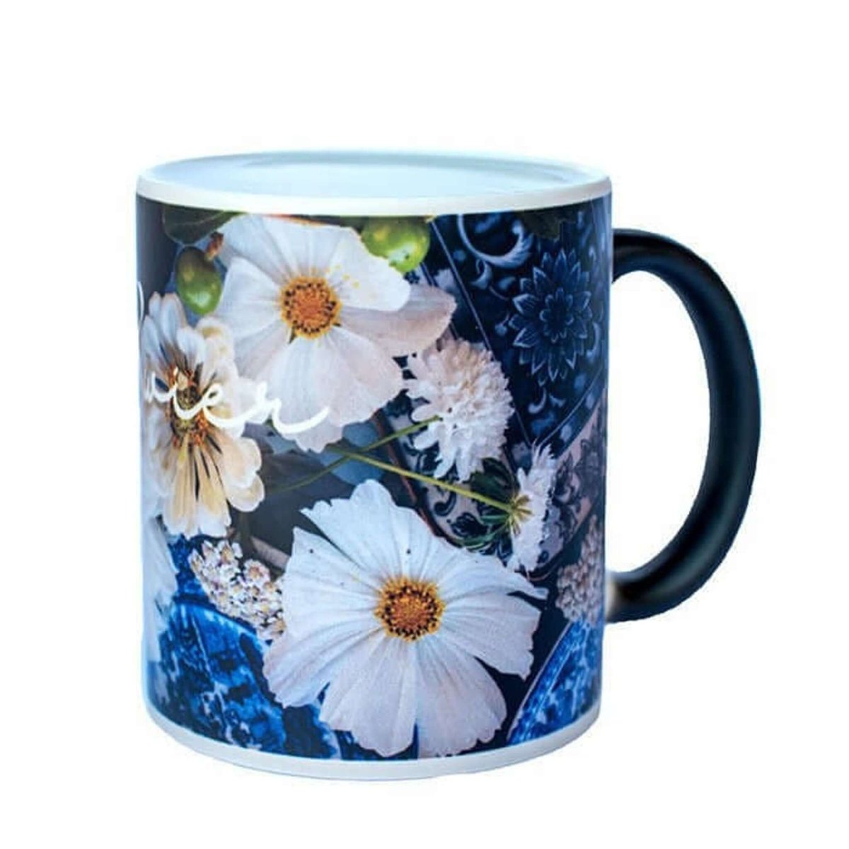 SWIER COLOUR CHANGING MUG: Flower Delft - JUSTBLiSS Naturals