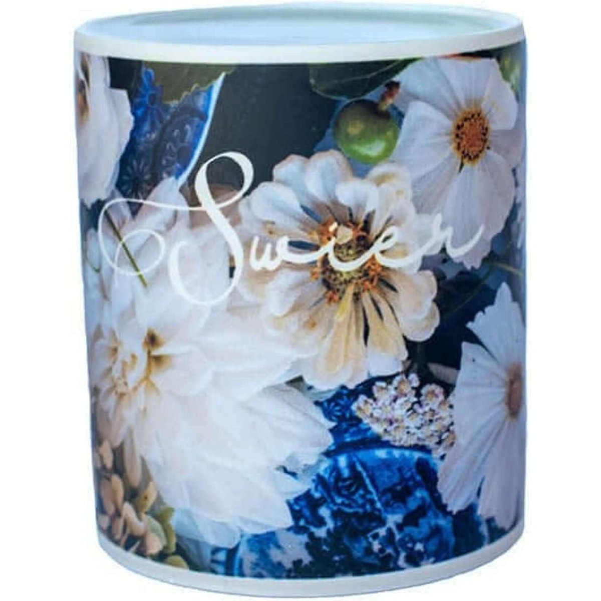 SWIER COLOUR CHANGING MUG: Flower Delft - JUSTBLiSS Naturals