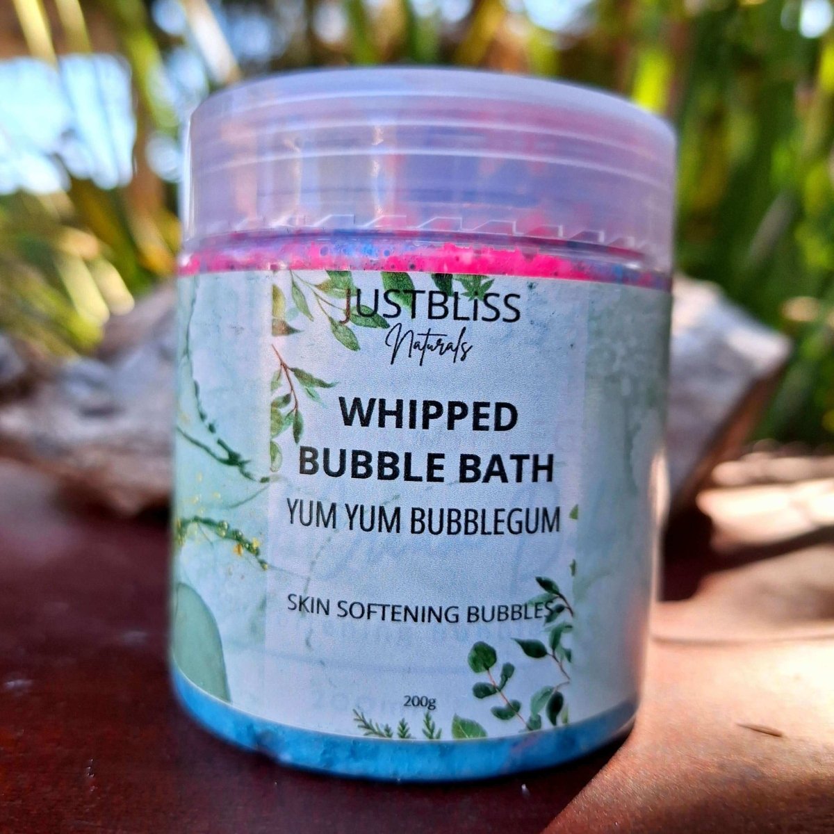 WHIPPED BUBBLE BATH: Yum Yum Bubblegum - JUSTBLiSS Naturals