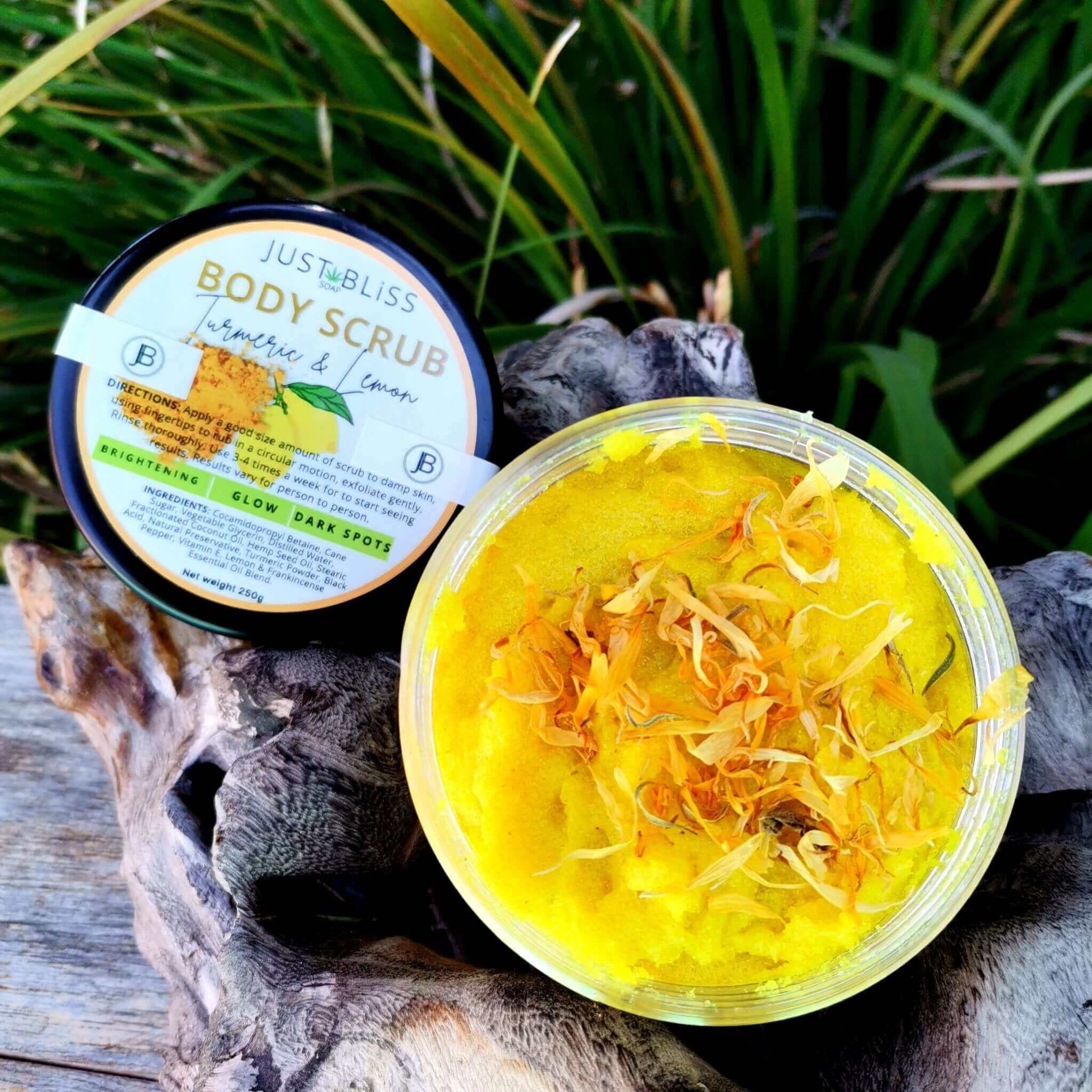 Turmeric store body scrub